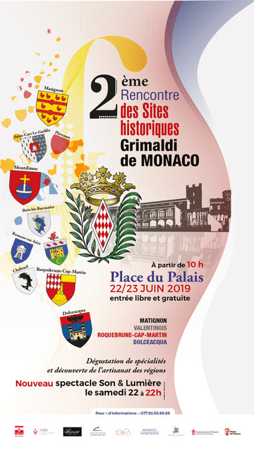 2ème Rencontre des Sites historiques Grimaldi de Monaco.
