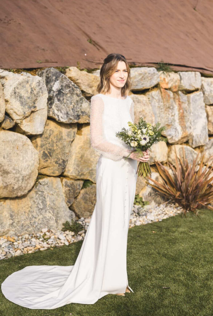 Robe de mariée sur mesure — Atelier Aurélie Mey Drôme