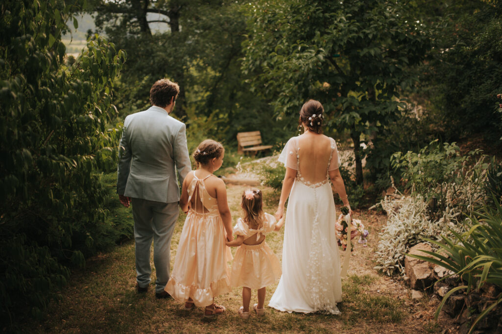 Robe de mariée sur mesure — Atelier Aurélie Mey Drôme